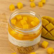 Passionfruit & Orange Cheesecake