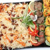 Mix Grill With Rice
