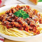  Spaghetti Bolognese  Spaghetti
