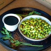 Edamame with Soya and Citrus