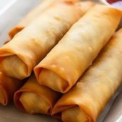 Salmon Spring Roll