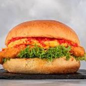Chicken Cheetos Burger