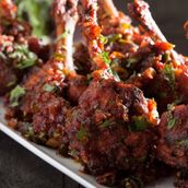Stir Fried Black Pepper Chicken Wings