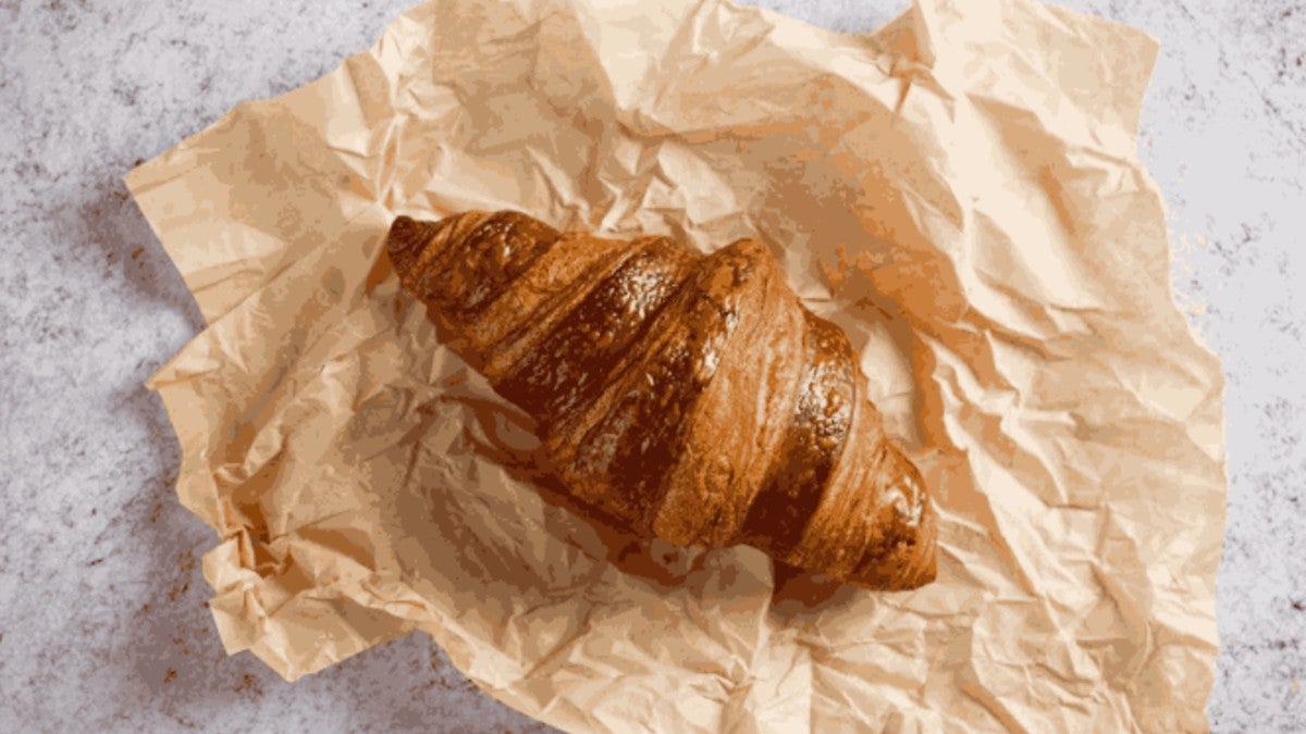Cheese and Tomato Croissant