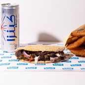 Beef Shawarma Ka’ak Meal 