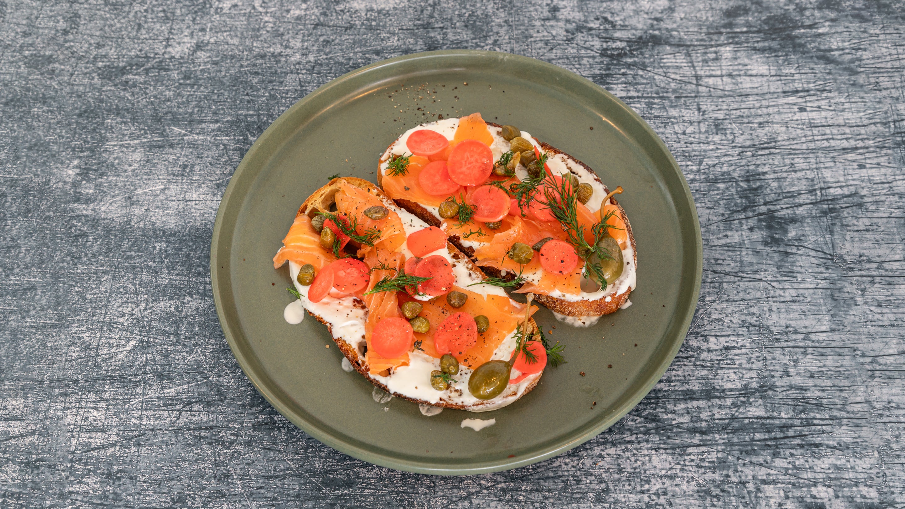 Smoked Salmon and Feta