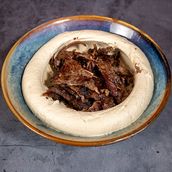 Meat Shawarma Hommus