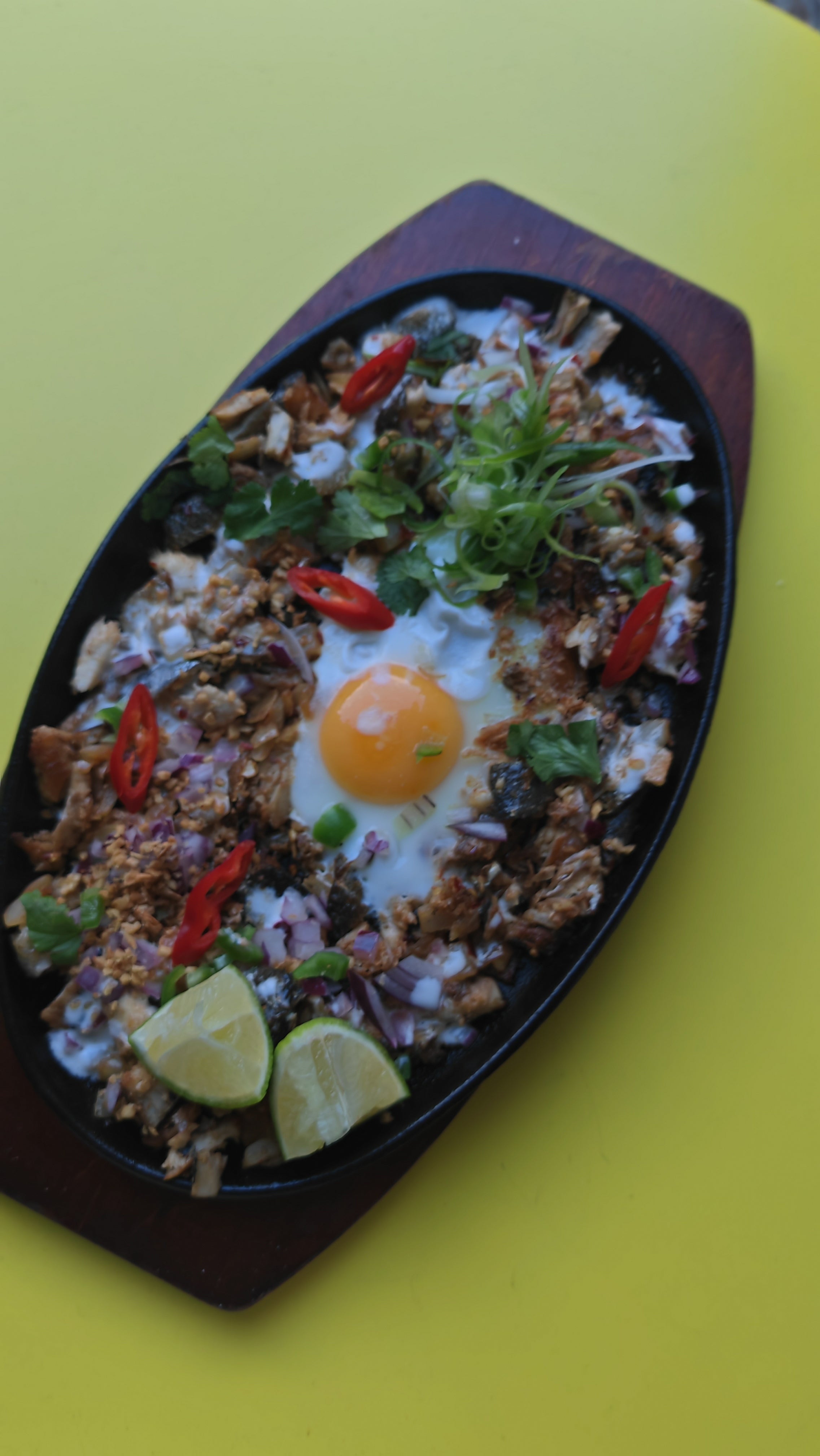 Tofu & Mushroom Sisig