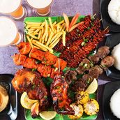 BBQ Platter For 3 Pesons