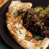 Spinach Omelette