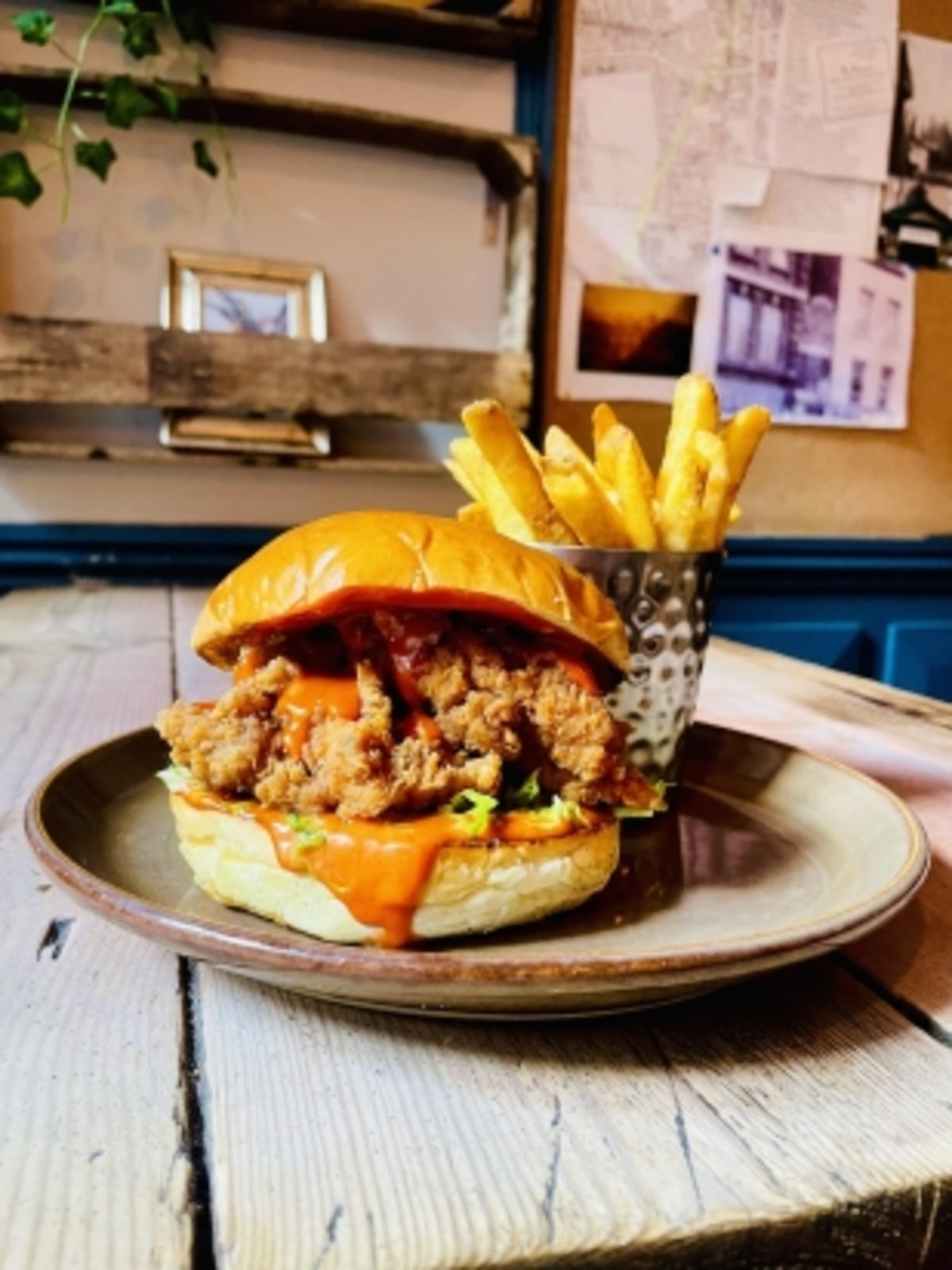 Chicken Thigh Burger