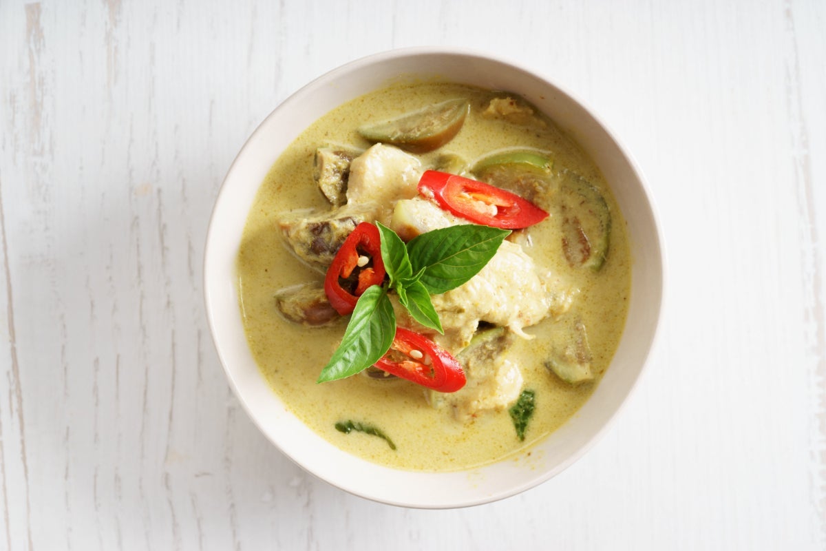 Chicken with Thai Green Curry #331