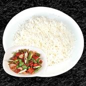 Chilli Chicken With White Rice COMBO MEAL
