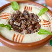 Hummus With Meat