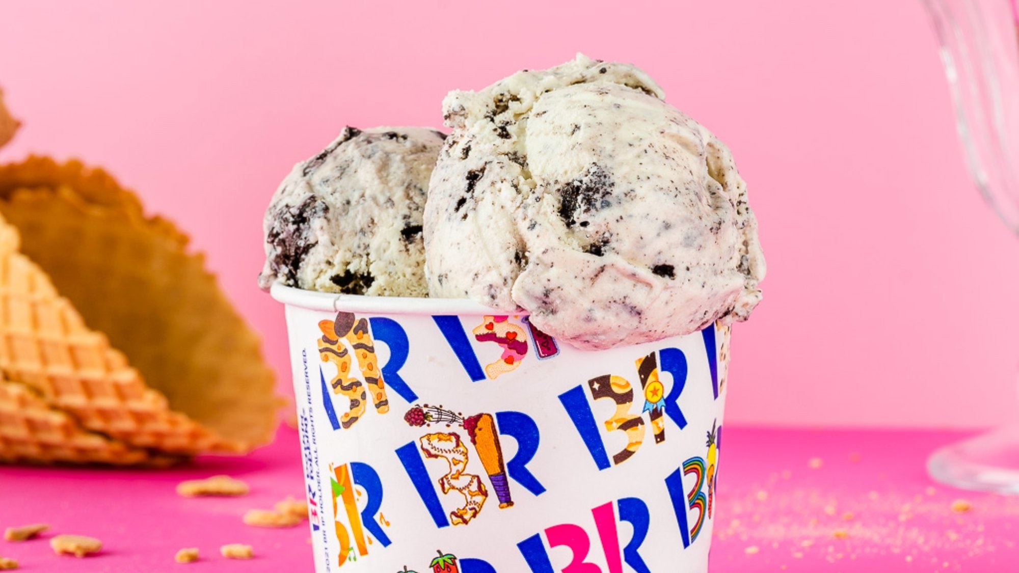 Baskin Robbins Ice Cream (2 Scoops)