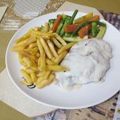 Escalope Cordon Bleu Chicken  