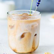 Iced Lavender Latte 