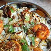 Frawns 65  Biriyani 