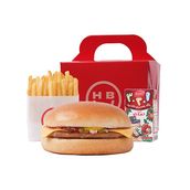 Cheese Beef Burger Meal