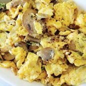 Egg Caramelized Mushrooms & Onions
