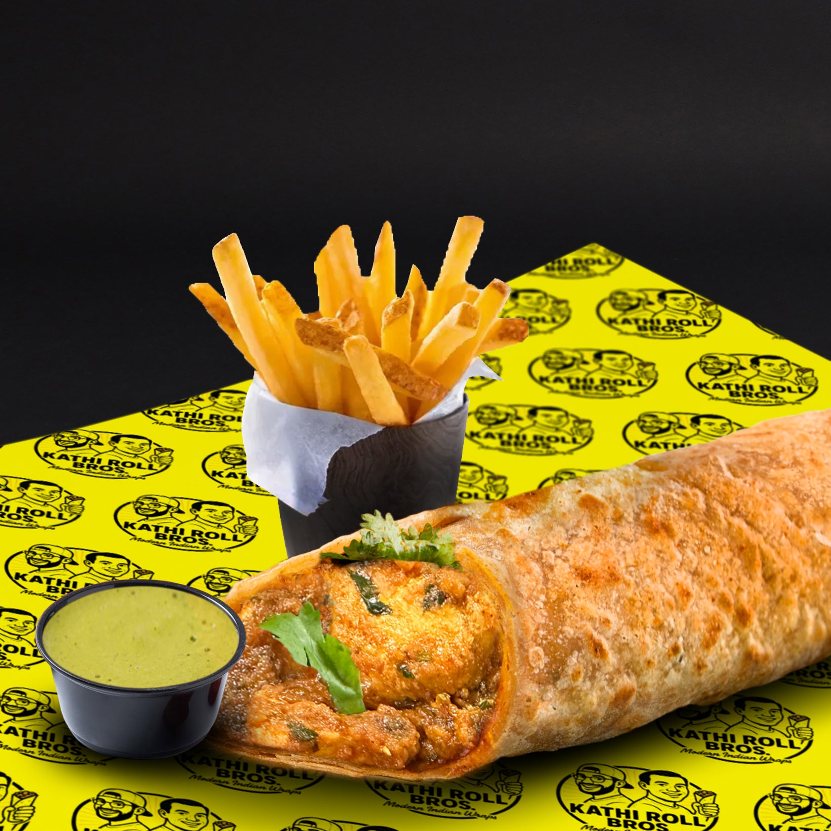 Chicken Kadhai Roll