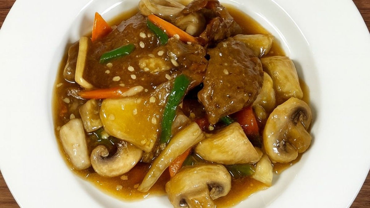 Beef with Mushrooms (手古牛)
