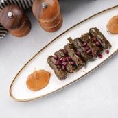 Vine Leaves With Pomegranate Sauce
