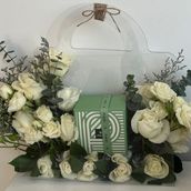 Patchi White Bag
