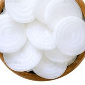Sliced White Onion 