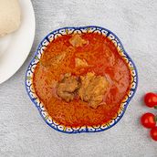Banku and Groundnut Soup