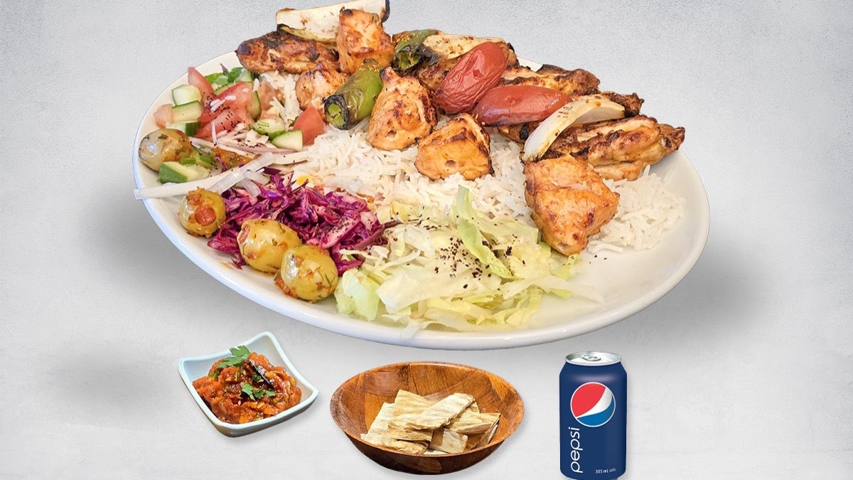 Chicken Shish Meal