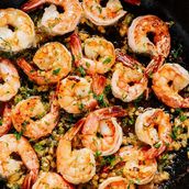 Vietnamese Garlic Shrimp Bao