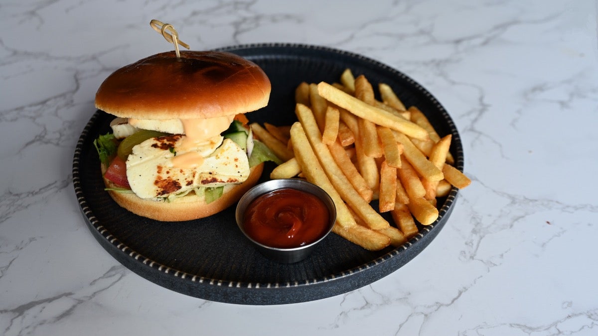 Halloumi Burger