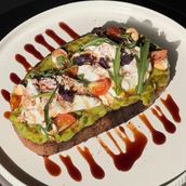 Avocado Toast With Eggs