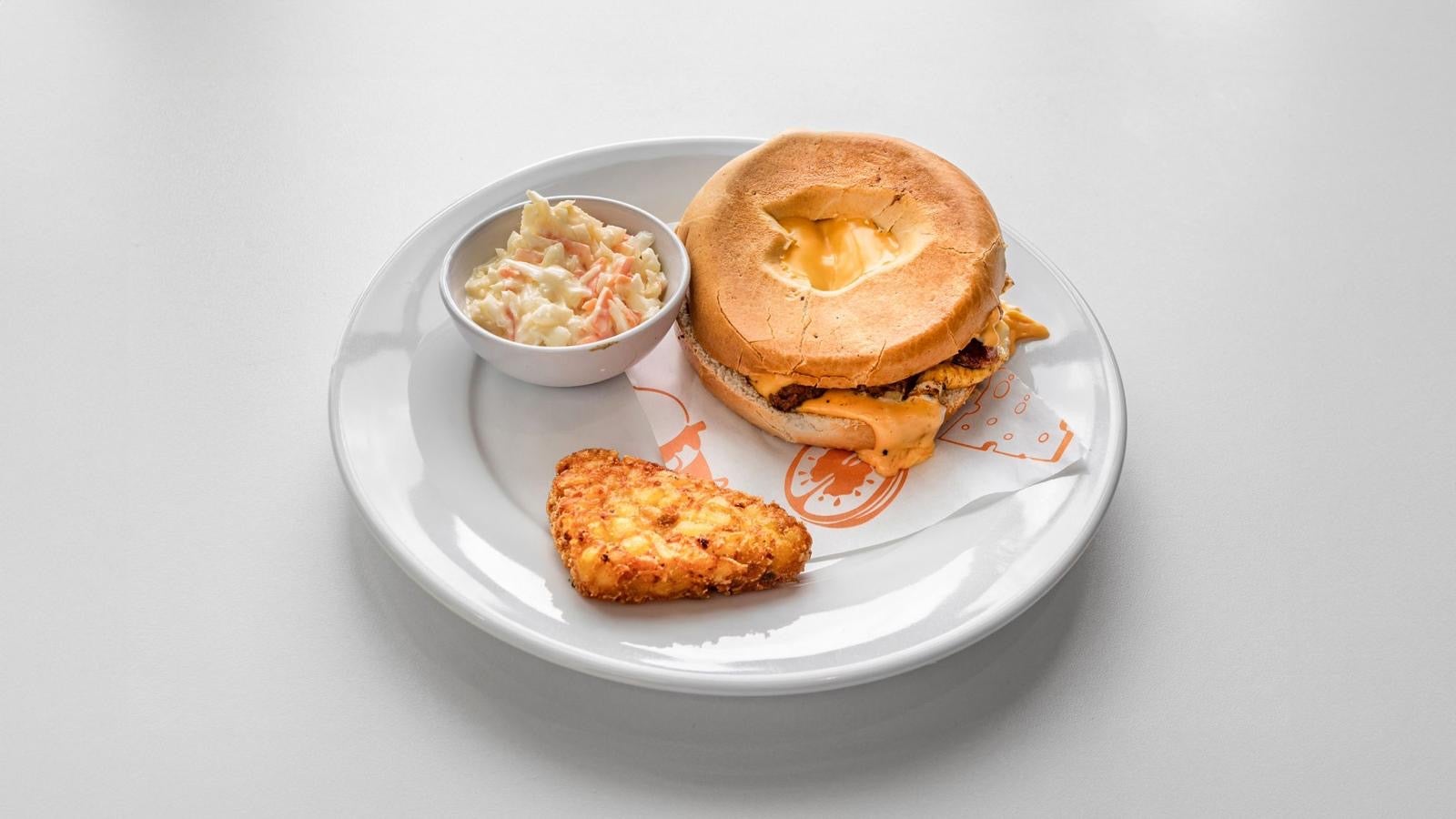 Sausage, Egg, and Cheese Bagel