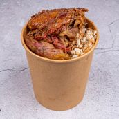 Smoked Lamb with rice