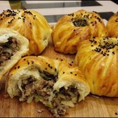 Sambousa Boukhary Meat 4 Pcs