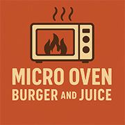 Micro Oven Burger And Juice