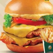 Double Cheese Burger