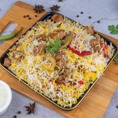 MB White Beef Biryani Single