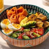 Smoked Salmon Energy Bowl