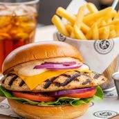 Grill Chicken Burger Combo