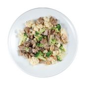 Beef With Mashroom and broccoli