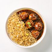 Veg Manchurian Garlic Rice