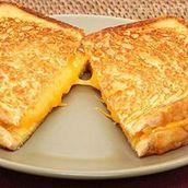 Fried Roomy Cheese Sandwich