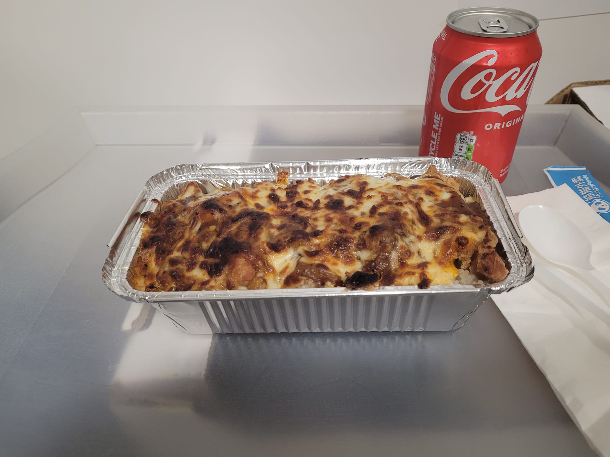 Chicken Wings with Baked Rice / Spaghetti