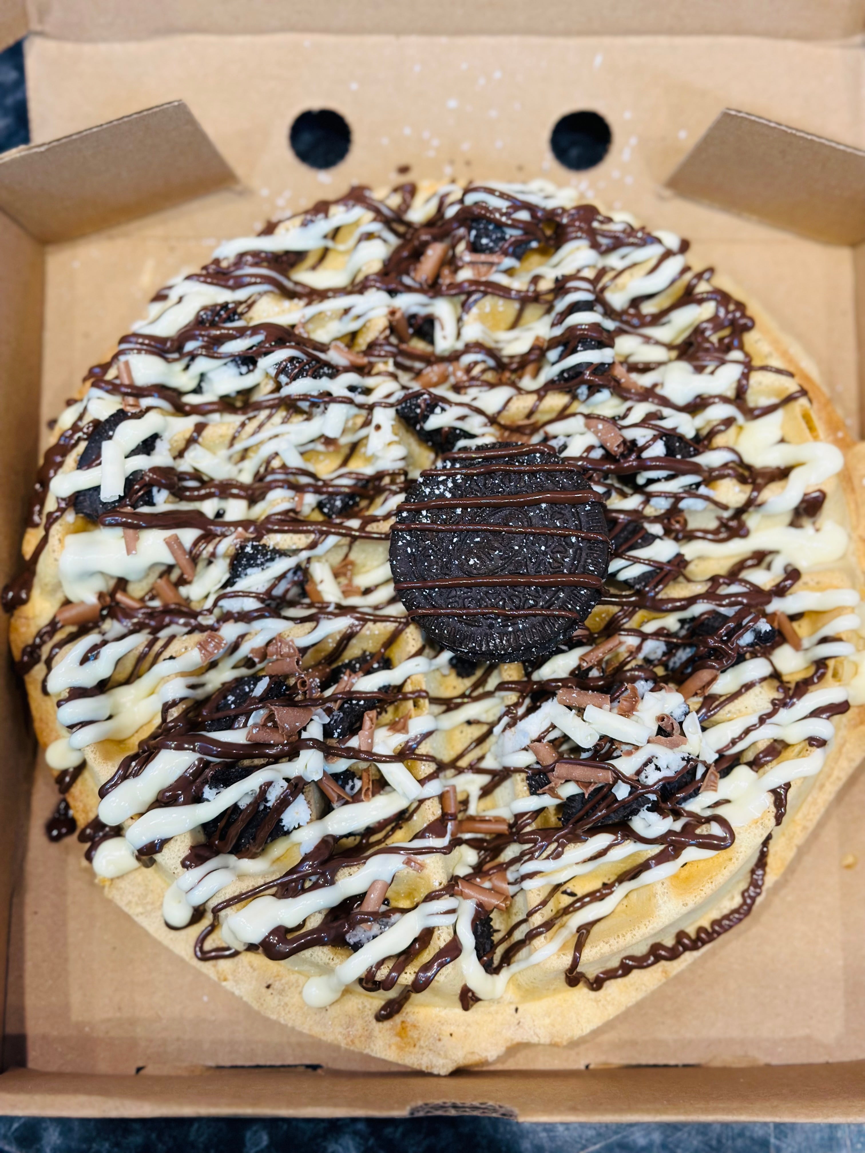 Oreo Bubble Waffles