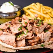 Chicken Shawerma Platter