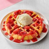 Belgian Waffles  Strawberry