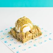 Baklawa With Ice Cream